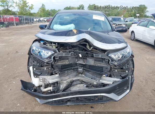 7FARW2H87NE003843 2022 HONDA CR-V Черный Вид задней части салона