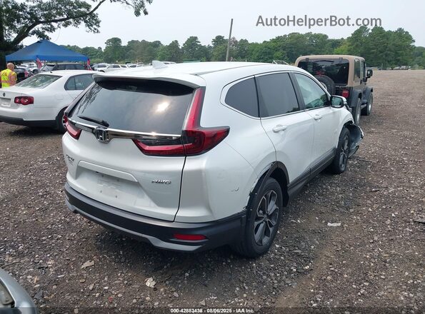 7FARW2H88ME010833 2021 HONDA CR-V White Trasero derecho