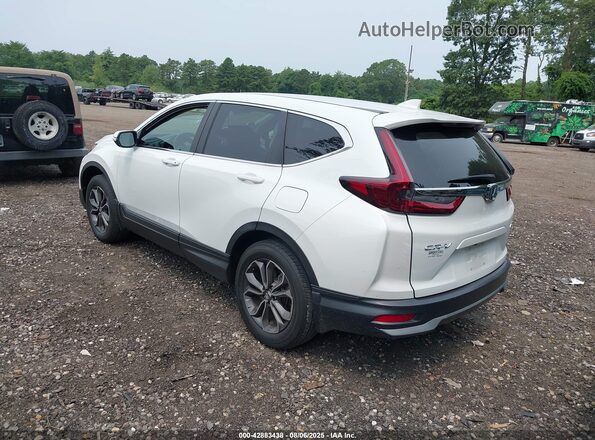 7FARW2H88ME010833 2021 HONDA CR-V White Trasero izquierdo