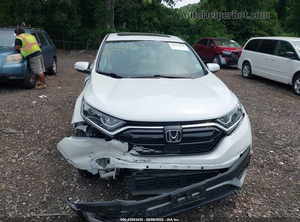 7FARW2H88ME010833 2021 HONDA CR-V White Vista del cuadro de instrumentos