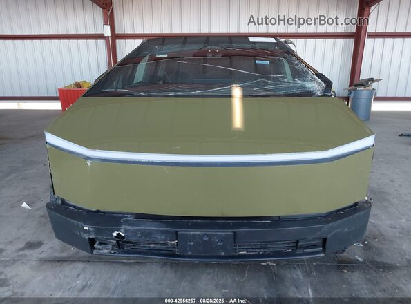 7G2CEHED0RA006320 2024 TESLA CYBERTRUCK Green Vista interior trasera