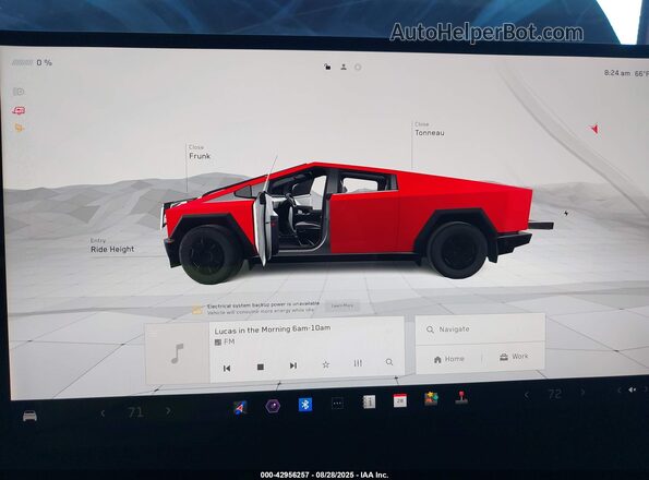 7G2CEHED0RA006320 2024 TESLA CYBERTRUCK Green 