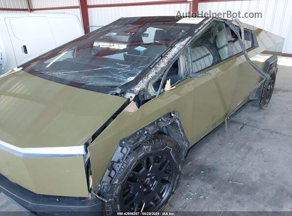 7G2CEHED0RA006320 2024 TESLA CYBERTRUCK Green Vista frontal
