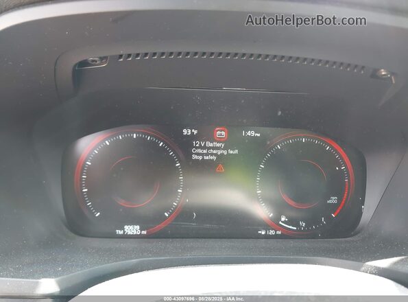 7JR102FZ6MG123774 2021 VOLVO S60 Black Հետևի նստատեղերի տեսք