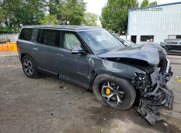 7PDSGABL2NN002627 2022 RIVIAN R1S Серый Передняя правая четверть