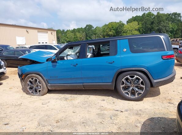 7PDSGBBA3SN072766 2025 RIVIAN R1S Blue Widok wnętrza 360 stopni