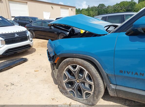 7PDSGBBA3SN072766 2025 RIVIAN R1S Blue Widok z przodu