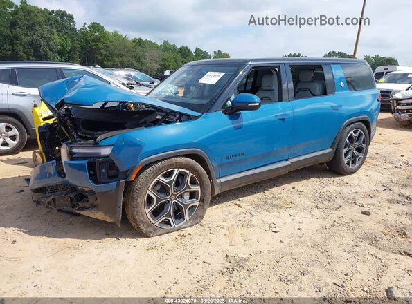 7PDSGBBA3SN072766 2025 RIVIAN R1S Blue Przód lewy