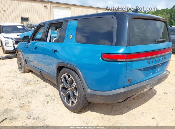 7PDSGBBA3SN072766 2025 RIVIAN R1S Blue Tył lewy