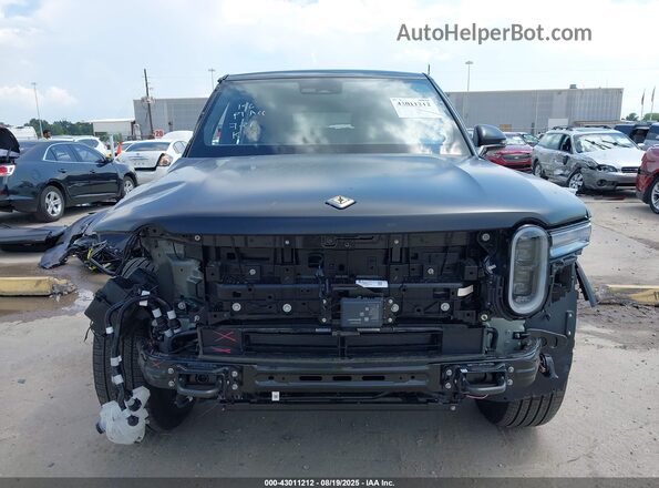 7PDSGBBA7SN074729 2025 RIVIAN R1S Black Widok zestawu wskaźników