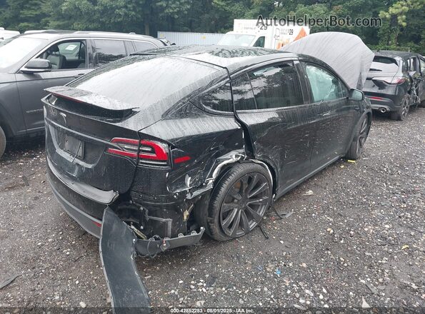 7SAXCBE56PF377615 2023 TESLA MODEL X Черный Вид спереди