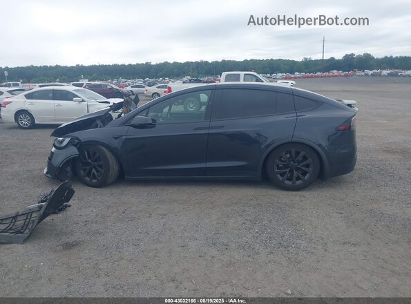 7SAXCBE5XRF436264 2024 TESLA MODEL X Black Սալոնի 360 աստիճան տեսք