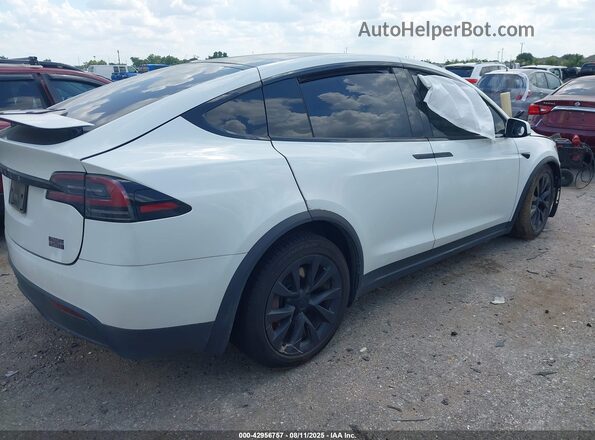 7SAXCBE65PF418602 2023 TESLA MODEL X White Tył prawy