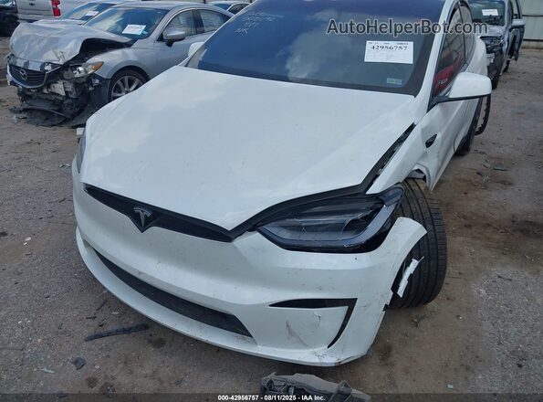 7SAXCBE65PF418602 2023 TESLA MODEL X White Widok z przodu