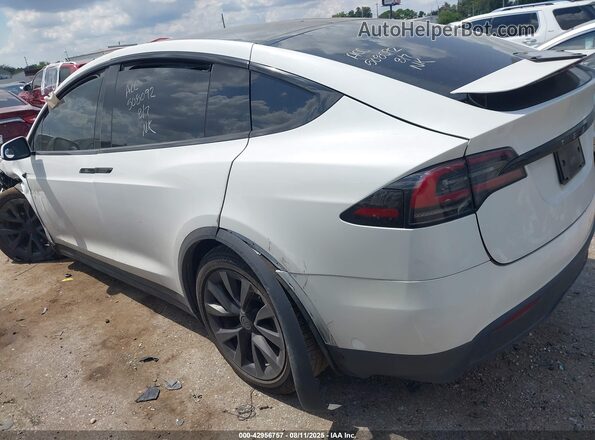 7SAXCBE65PF418602 2023 TESLA MODEL X White Tył lewy