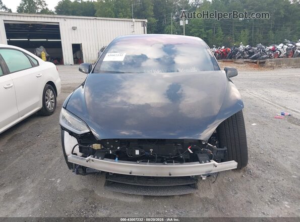 7SAXCDE5XRF453495 2024 TESLA MODEL X Серый Вид щитка приборов