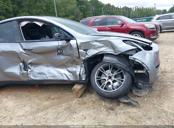 7SAYGDED0SA345552 2025 TESLA MODEL Y Gray Դիմացի տեսք