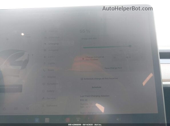 7SAYGDEE1NA003346 2022 TESLA MODEL Y Белый 
