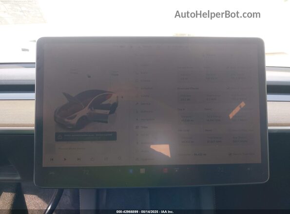 7SAYGDEE1NA003346 2022 TESLA MODEL Y Белый 