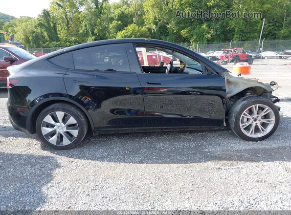 7SAYGDEE7PF825882 2023 TESLA MODEL Y Black სალონის 360-გრადუსიანი ხედი