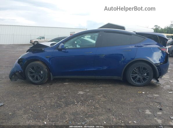 7SAYGDEE9RF169056 2024 TESLA MODEL Y Синий Вид задней части салона