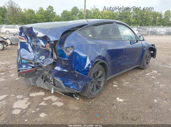 7SAYGDEE9RF169056 2024 TESLA MODEL Y Синий Задняя правая четверть