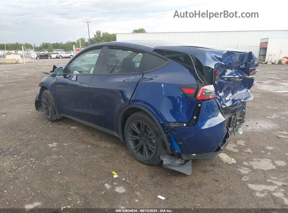7SAYGDEE9RF169056 2024 TESLA MODEL Y Синий Задняя левая четверть