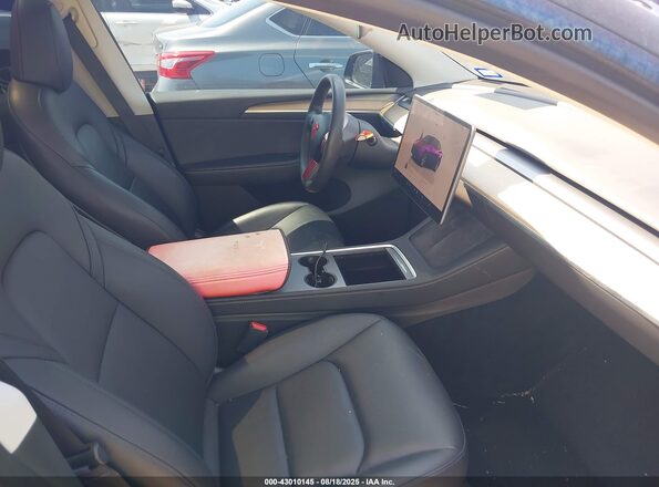 7SAYGDEEXPA087718 2023 TESLA MODEL Y Black წინა სალონის ხედი