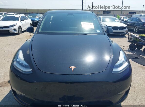 7SAYGDEEXPA087718 2023 TESLA MODEL Y Black წინა პანელის ხედი