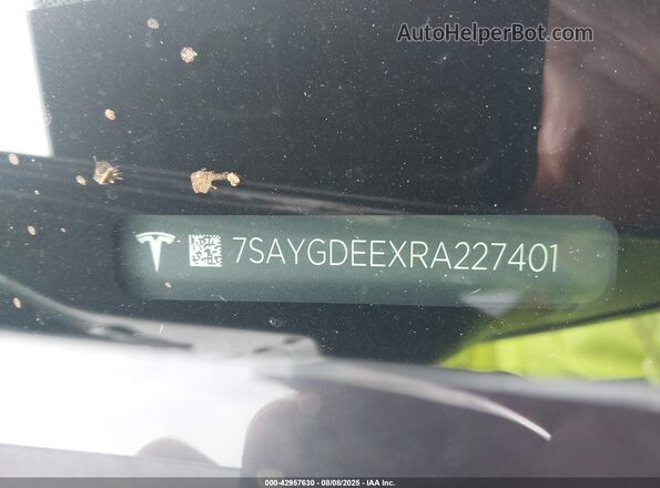 7SAYGDEEXRA227401 2024 TESLA MODEL Y Gray 