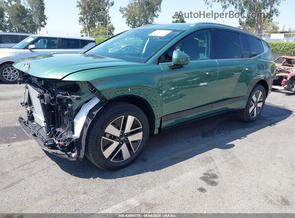 7YAMUFS36TY003144 2026 HYUNDAI IONIQ 9 Green Առջևի ձախ երեք քառորդ տեսարան