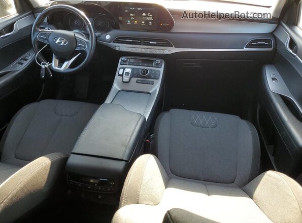 KM8R2DHE2LU028285 2020 HYUNDAI PALISADE Черный Вид щитка приборов
