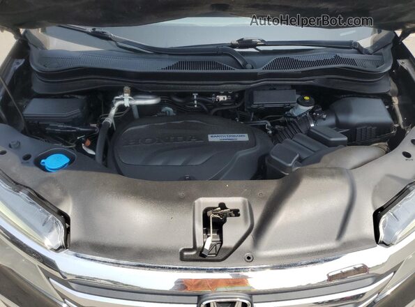 5FNYF6H34JB049403 2018 HONDA PILOT Black 