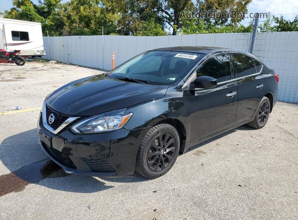 3N1AB7AP7JY242832 2018 NISSAN SENTRA Черный 