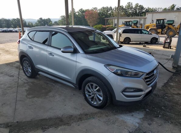 KM8J3CA44JU644122 2018 HYUNDAI TUCSON Серебряный 