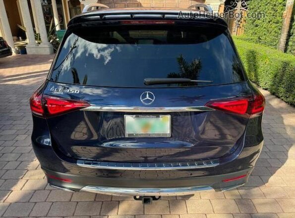 4JGFB4JB5NA765004 2022 MERCEDES-BENZ GLE-CLASS Blue Widok wnętrza z przodu