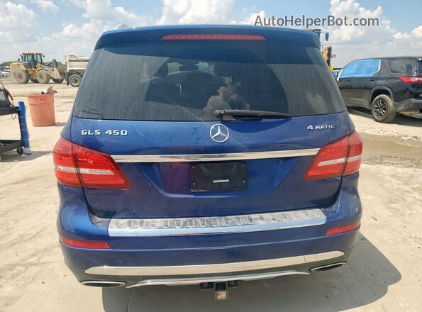 4JGDF6EE3JB165663 2018 MERCEDES-BENZ GLS-CLASS Синий 