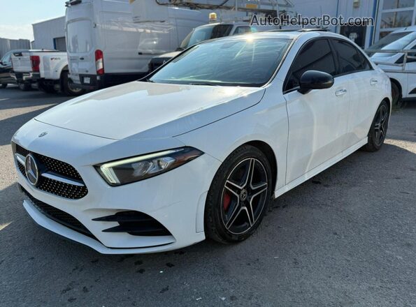 W1K3G4FB9LJ196792 2020 MERCEDES-BENZ A White 
