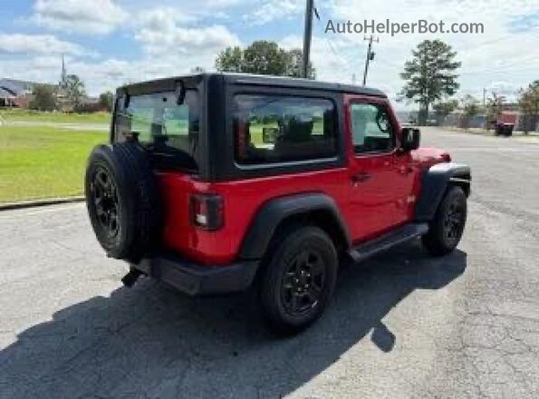 1C4GJXAGXJWXXXXXX 2018 JEEP WRANGLER Красный 