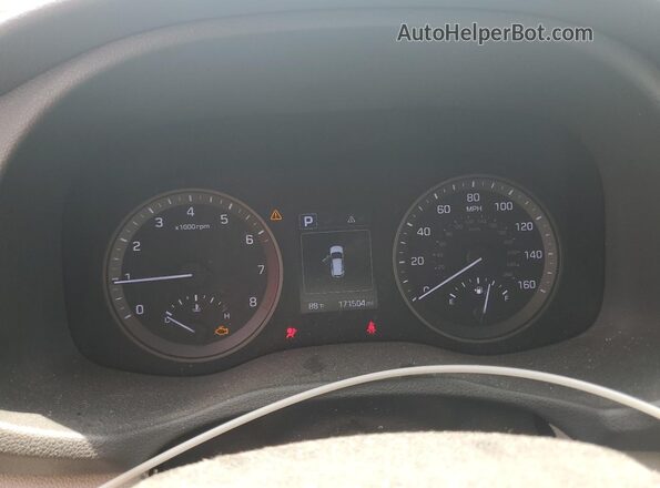 KM8J3CA45JU778914 2018 HYUNDAI TUCSON Silver 