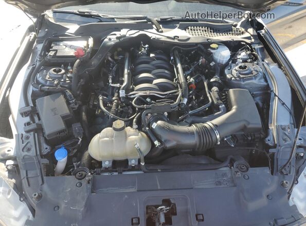 1FA6P8CF2M5156348 2021 FORD MUSTANG Gray Vista del compartimento del motor