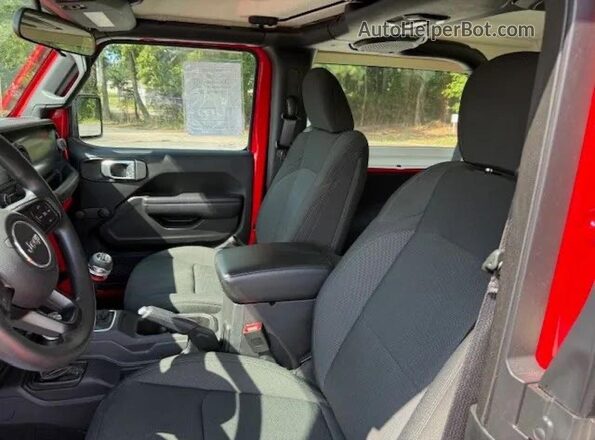 1C4GJXAGXJWXXXXXX 2018 JEEP WRANGLER Красный 