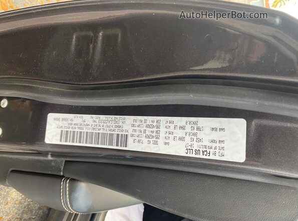 1C4SDJGJXJC231313 2018 DODGE DURANGO Gray 