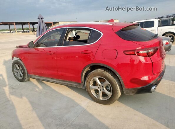 ZASPAJAN4M7C98598 2021 ALFA ROMEO STELVIO Red უკანა მარჯვენა