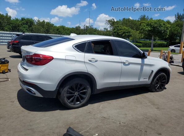 5UXKU2C5XJ0X48819 2018 BMW X6 White Առջևի աջ