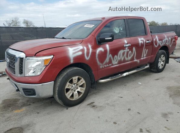 1N6AA1EJ4JN534595 2018 NISSAN TITAN Красный 