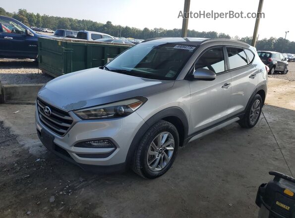 KM8J3CA44JU644122 2018 HYUNDAI TUCSON Серебряный 