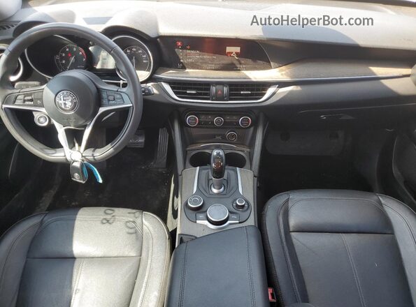 ZASFAKBNXJ7B98405 2018 ALFA ROMEO STELVIO Gray 