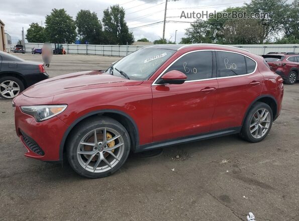 ZASFAKBN5J7C02828 2018 ALFA ROMEO STELVIO Красный 