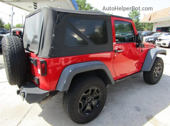 1C4AJWAG6JL9091XX 2018 JEEP WRANGLER Красный Вид спереди